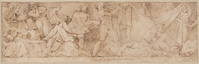 xK IX 037.jpg; K IX 037; Dood van Clytaemnestra; tekening